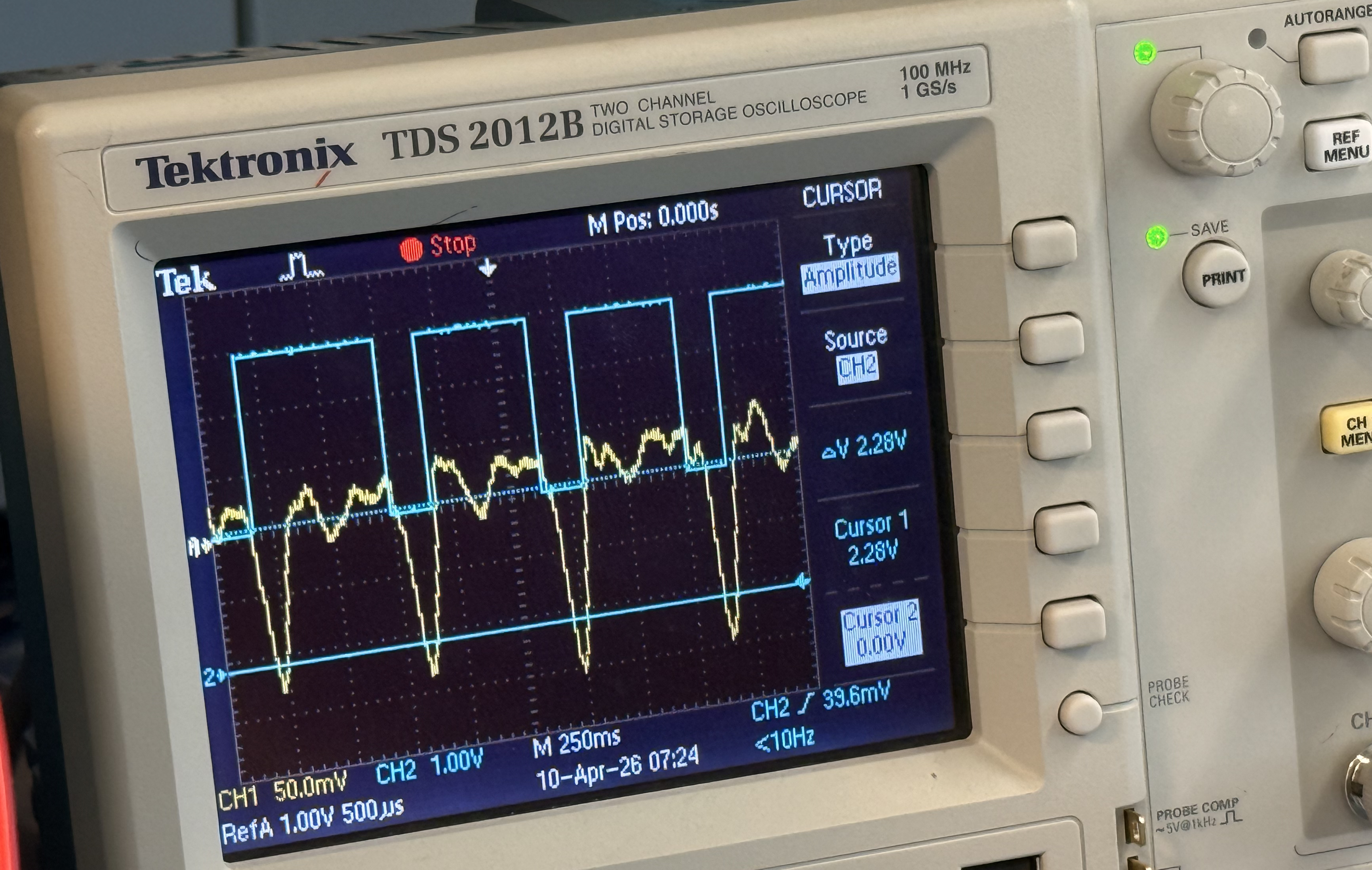 Oscilloscope analog vs digital