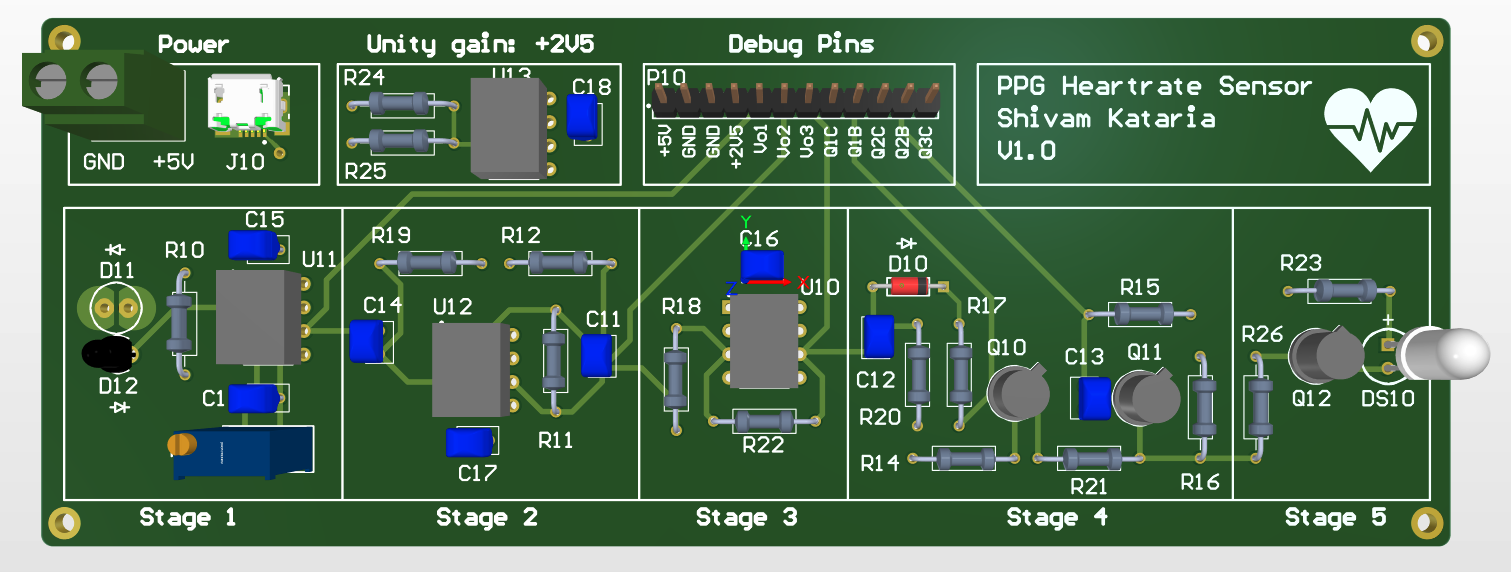 PCB render